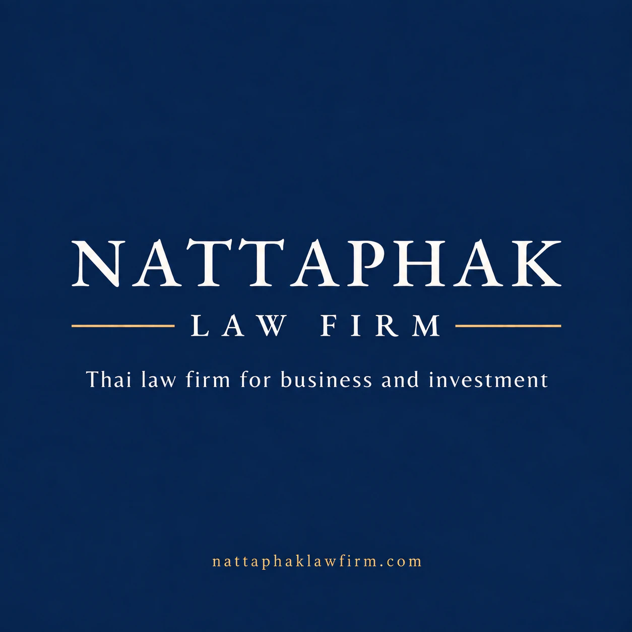 Nattaphak Law Firm wordmark — Nattaphak Law Firm