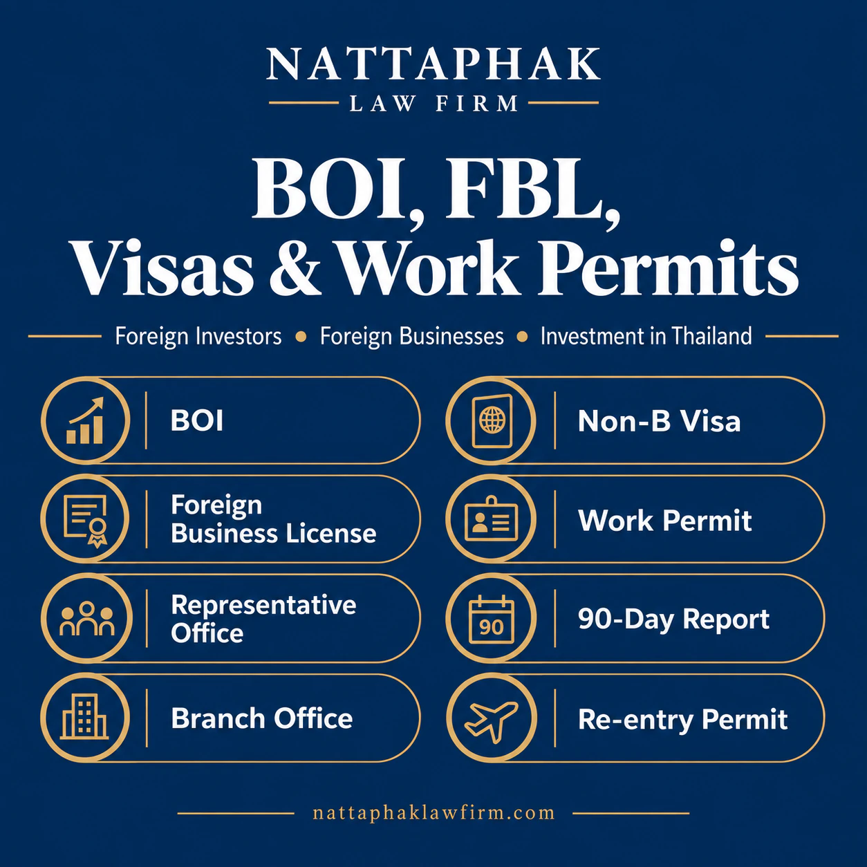 BOI, FBL, visas and work permits — Nattaphak Law Firm